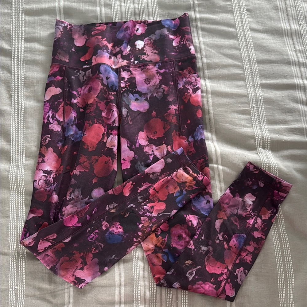 Floral Athleta Leggings